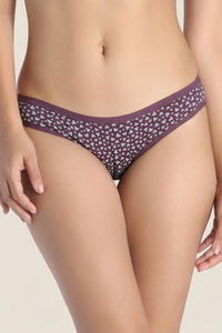 Zivame Low Rise Full Coverage Bikini Panty (Pack of 3) - Multicolor — thumbnail 10